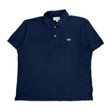 Lacoste Polo Shirt - Large Navy Cotton