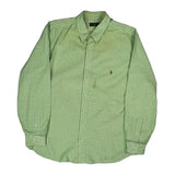 Ralph Lauren Checked Shirt - 2XL Green Cotton