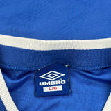 Perth United Umbro Football Football Shirt - Large Blue Polyester