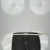 Levis 550 Jeans - 36W 32L Gray Cotton
