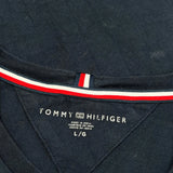 Tommy Hilfiger Long Sleeve T-Shirt - Large Navy Cotton