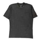 Dickies T-Shirt - Large Grey Cotton Blend