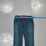 Ecko Unltd Boot Cut Jeans - 28W UK 8 Blue Cotton