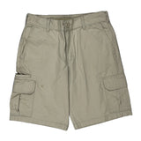 Dickies Cargo Shorts - 31W 11L Beige Cotton