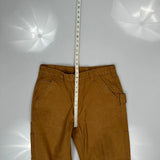 Brahma Carpenter Trousers - 32W 30L Brown Cotton