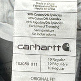 Carhartt Cargo Carpenter Trousers - 32W 32L Grey Cotton