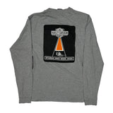 Sturgis Bike Week 2022 Harley Davidson Graphic Long Sleeve T-Shirt - Large Grey Cotton