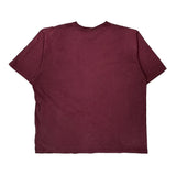 Carhartt T-Shirt - 2XL Burgundy Cotton