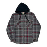 Dickies Checked Jacket - XL Black Cotton