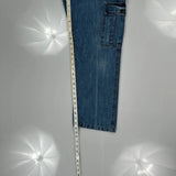 Wrangler Cargo Trousers - 34W 30L Blue Denim