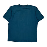Carhartt T-Shirt - Large Blue Cotton