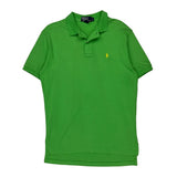 Polo By Ralph Lauren Polo Shirt - Small Green Cotton
