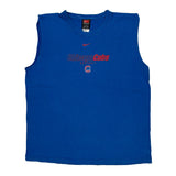 Age 16-18 Nike Chicago Cubs Tank Top - Large Blue Cotton
