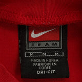 Nike T-Shirt - Medium Red Polyester