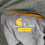 Carhartt Long Sleeve T-Shirt - Medium Gray Cotton Blend