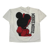 Minnie Mouse Disney Cartoon T-Shirt - 4XL Black Cotton