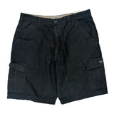 Wrangler Cargo Shorts - 35W 10L Black Cotton