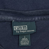 Polo By Ralph Lauren Long Sleeve T-Shirt - Small Blue Cotton