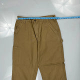 Carhartt Carpenter Pants - 32W 30L Brown Cotton