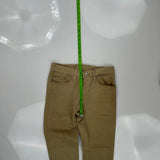 501 Levis Jeans - 28W 29L Beige Cotton