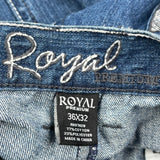Royal Jeans - 38W 32L Blue Cotton Blend