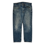 505 Levis Jeans - 34W 29L Blue Cotton