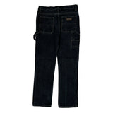 Chams Carpenter Jeans - 29W UK 10 Black Cotton