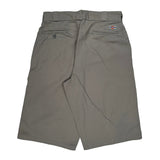 Dickies Chino Shorts - 32W 12L Gray Polyester Blend
