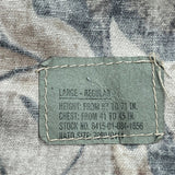 US Army Camo Field Jacket - Large Camo Cotton
