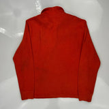 Polo By Ralph Lauren 1/4 Zip - Medium Red Cotton