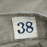 Red Head Cargo Shorts - 38W 9L Khaki Cotton