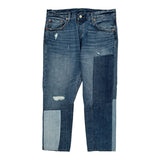 501 Levis Jeans - 32W 26L Dark Wash Cotton