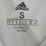 La Galaxy Herbalife 2018 Adidas Football Shirt - Small White Polyester