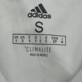 La Galaxy Herbalife 2018 Adidas Football Shirt - Small White Polyester