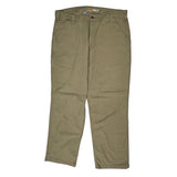 Carhartt Carpenter Trousers - 38W 30L Khaki Cotton