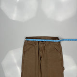 Unbranded Carpenter Trousers - 32W 32L Brown Cotton