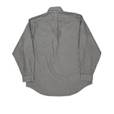 Yarmouth Ralph Lauren Striped Shirt - Large Black & White Cotton