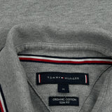 Tommy Hilfiger Slim Fit Polo Shirt - Medium Grey Cotton