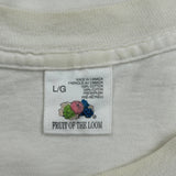 Fruit Of The Loom Single Stitch T-Shirt - Large Multicoloured Cotton