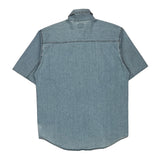 Vintage Levis Denim Shirt - Large Light Wash Cotton