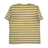 Tommy Hilfiger Striped T-Shirt - XL Yellow Cotton
