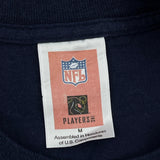 Seattle Seahawks Nfl T-Shirt - Medium Navy Cotton