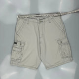 Lee Cargo Cargo Shorts - 36W 11L Beige Cotton