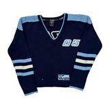 Youth Fubu Sweater - Medium Blue Cotton