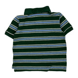 Age 12 Months Polo By Ralph Lauren Striped Polo Shirt - 3XS Blue Cotton