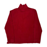 Polo By Ralph Lauren 1/4 Zip - XL Red Cotton