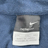 Nike 1/4 Zip - 2XL Blue Polyester