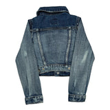 Age 6 Polo By Ralph Lauren Cropped Denim Jacket - XS Blue Denim