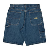 Wrangler Denim Shorts - 32W 10L Blue Denim