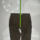 Carhartt Cargo Cargo Pants - 36W 34L Brown Cotton
